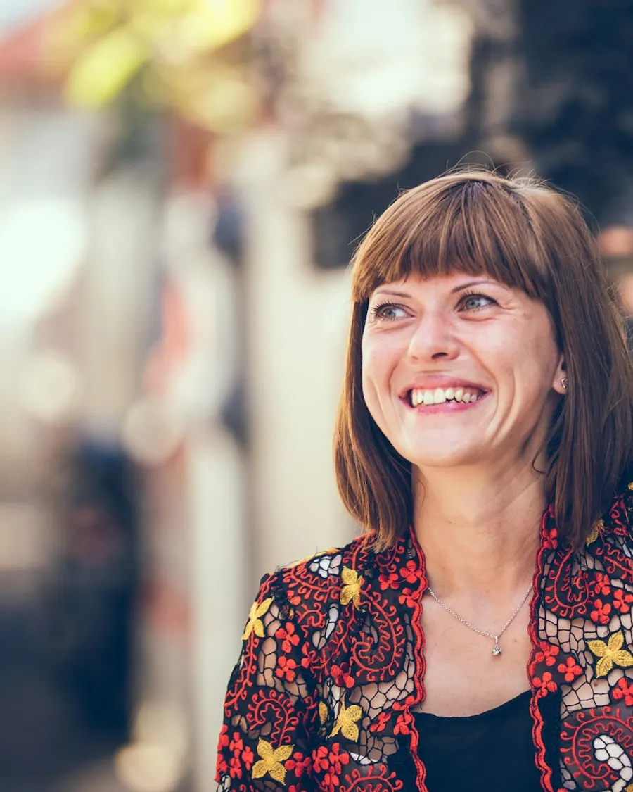 Maren Holloway, the therapist, in a relaxed portrait